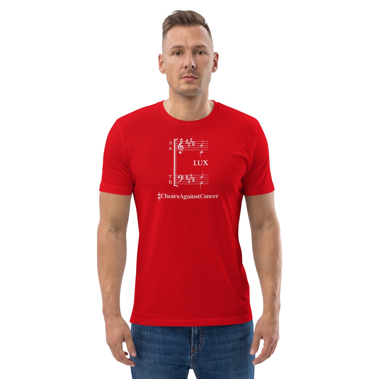 #ChoirsAgainstCancer Lux - Charity Unisex T-shirt