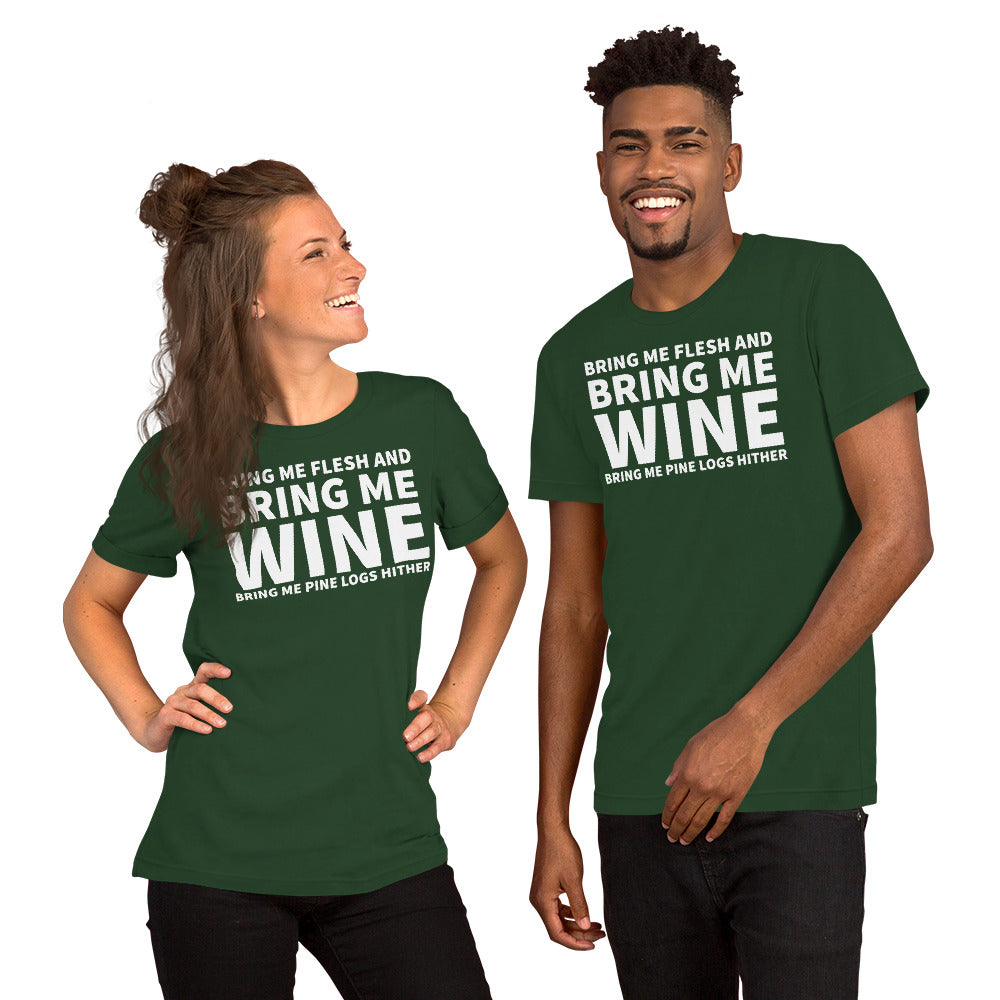 Bring Me Wine - Christmas Unisex T-Shirt