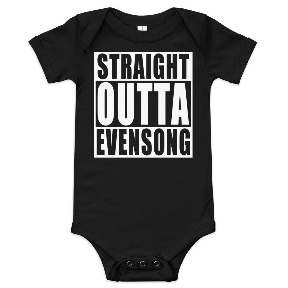 Straight Outta Evensong - Baby One Piece
