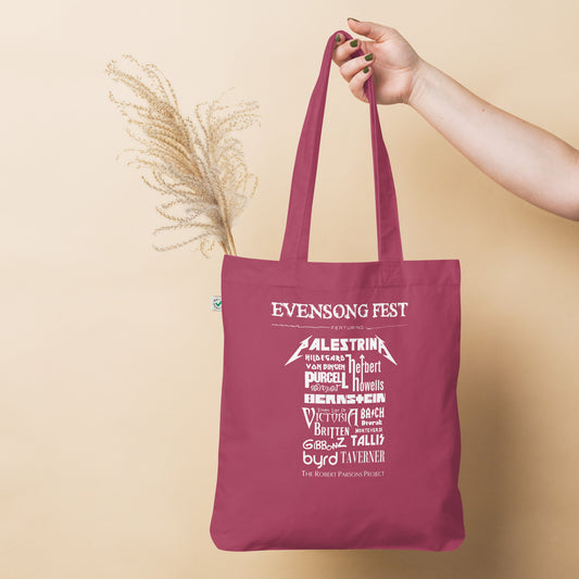 Evensong Fest - Organic Tote Bag