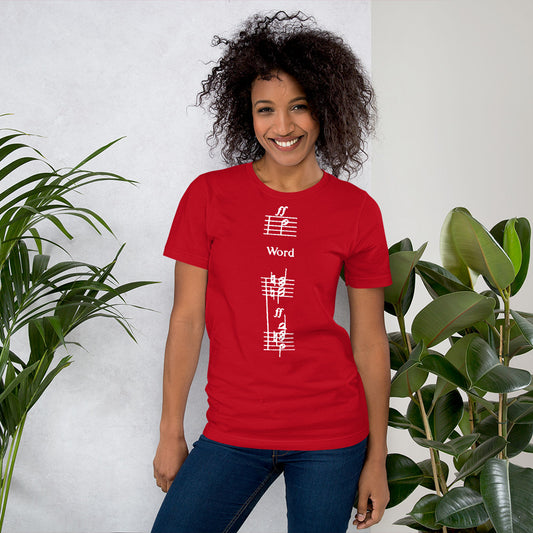 Word - Christmas Unisex T-Shirt